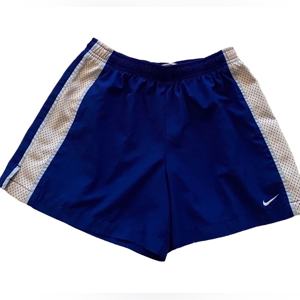 Woman’s Blue and White Nike Shorts Size S